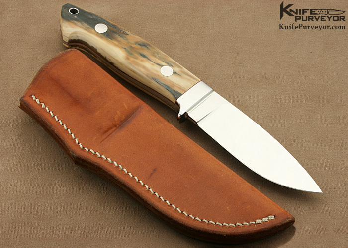 John Young Custom Knife Drop Point Hunter - Image 5