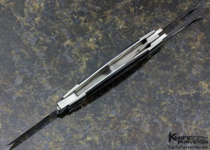 Eugene Shadley Custom Knife 3 Blade Black Lip Tahitian Pearl Shell Slip Joint - Image 8