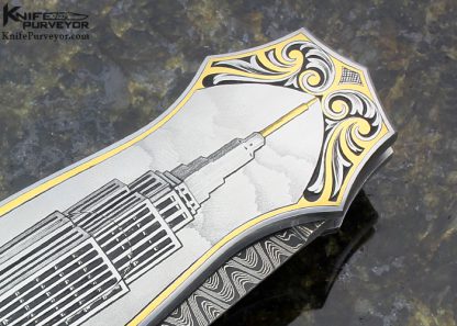 Joe Kious Custom Knife Lisa Tomlin Engraved 