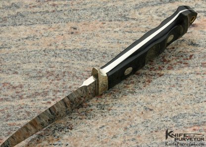 Koji Hara Custom Knife Kudu Horn Hunter - Image 4
