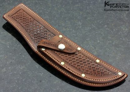 Jim Behring Custom Knife Forged Studebaker Spring & Walrus Skinner - Image 7