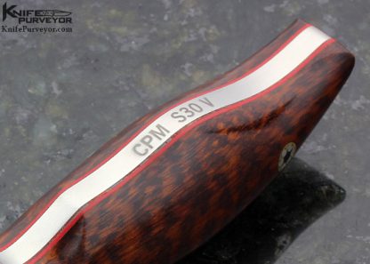 MercWorx Custom Knife Snakewood Golgotha Combat Knife - Image 5