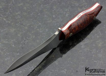 MercWorx Custom Knife Snakewood Golgotha Combat Knife - Image 4