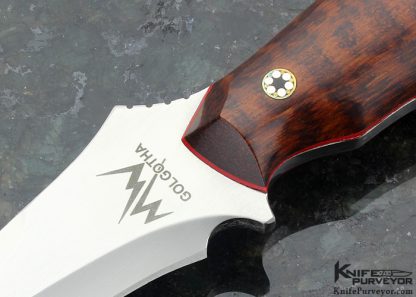 MercWorx Custom Knife Snakewood Golgotha Combat Knife - Image 2