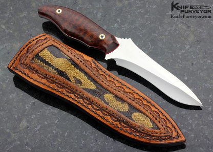 MercWorx Custom Knife Snakewood Golgotha Combat Knife - Image 6
