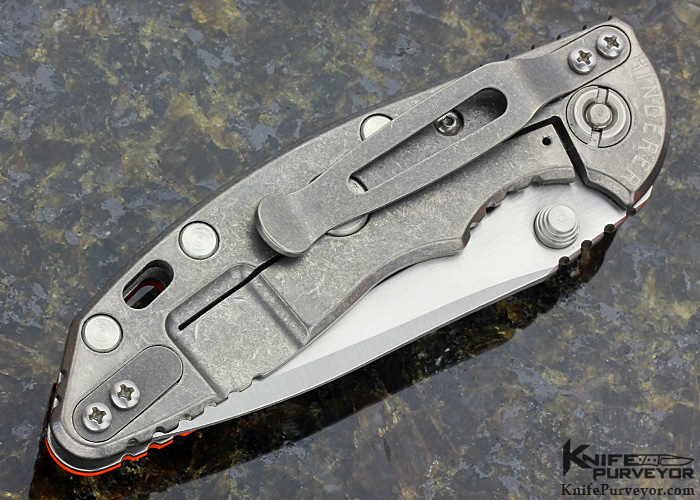 Rick Hinderer Custom Knife Gen. 3 Custom XM-18 Hand Ground Spanto