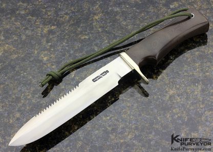 Randall Knives Custom Knife Micarta Model 16W "Diving Survival" Knife with Wax Sheath - Image 2