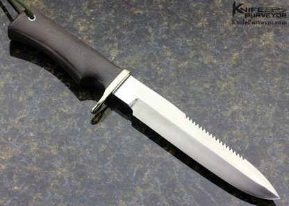 Randall Knives Custom Knife Micarta Model 16W "Diving Survival" Knife with Wax Sheath - Image 3