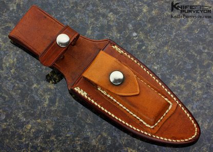 Randall Made Knives Custom Knife Stacked Leather Model #19 - 4 Bushmaster - Image 6