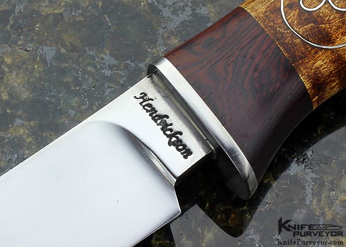 Jay Hendrickson Custom Knife Drop Point Hunter - Image 2