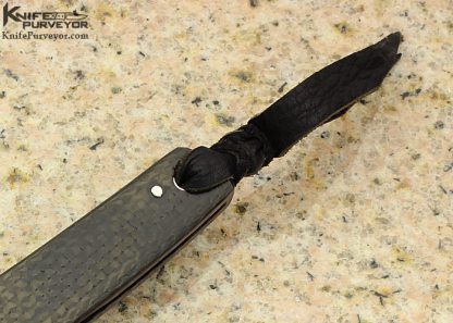Ohta Knives Custom Knife Carbon Fiber Slip Joint - Image 3