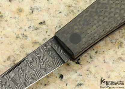 Ohta Knives Custom Knife Carbon Fiber Slip Joint - Image 2