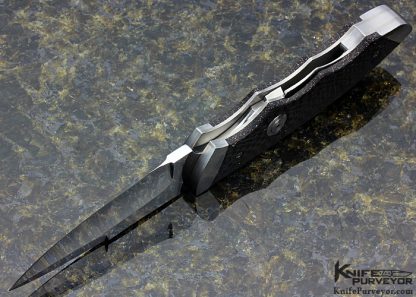 Kansei Matsuno Custom Knife 2 Way Hunter Push Dagger Linerlock - Image 6