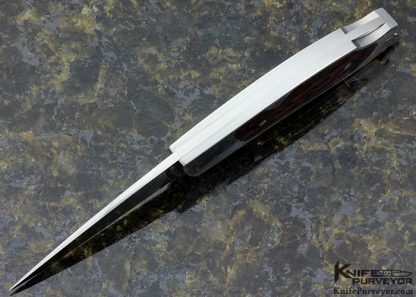 Dick Hodgson Custom Knife Jigged Bone Interframe Lockback - Image 5