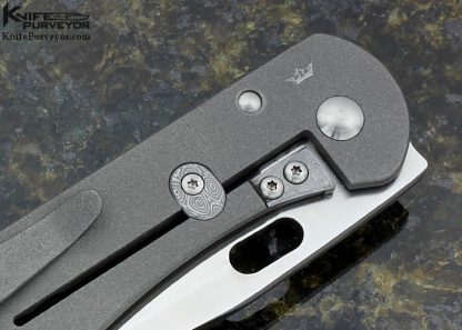 Juergen Schanz Custom Knife Drop Point Pocket Knife 2 Frame Lock - Image 4