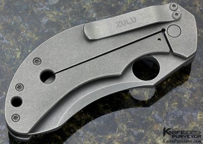 Jens Anso Custom "Zulu" Frame Lock Knife - Image 3
