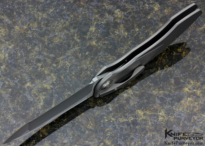 Allen Elishewitz Custom Knife #2 Scout E-Lock Automatic - Image 6