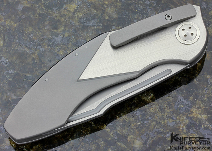 Allen Elishewitz Custom Knife #2 Scout E-Lock Automatic - Image 3