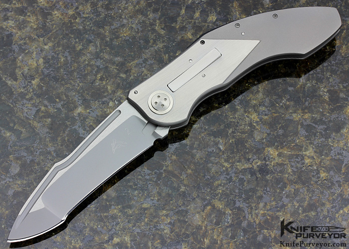 Allen Elishewitz Custom Knife #2 Scout E-Lock Automatic