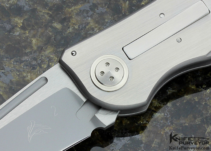 Allen Elishewitz Custom Knife #2 Scout E-Lock Automatic - Image 2