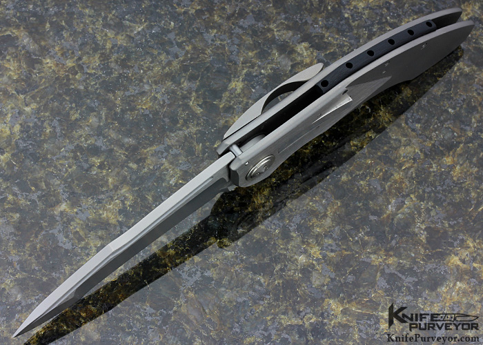 Allen Elishewitz Custom Knife #2 Scout E-Lock Automatic - Image 5