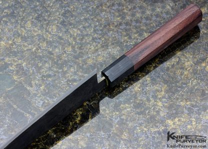 Takeda Shosui Custom Knife Stainless Aogami Super Funayuki Chef's Knife - Image 5
