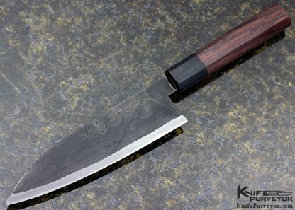 Takeda Shosui Custom Knife Stainless Aogami Super Funayuki Chef's Knife
