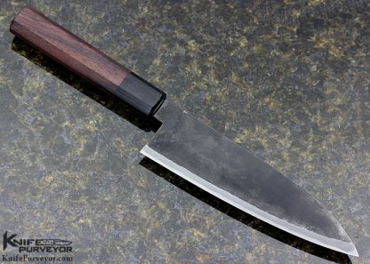 Takeda Shosui Custom Knife Stainless Aogami Super Funayuki Chef's Knife - Image 3