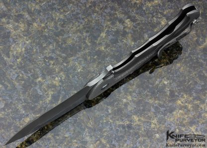 Dave Curtiss Custom Knife BMF with Machined Titanium Frame Lock - Image 6