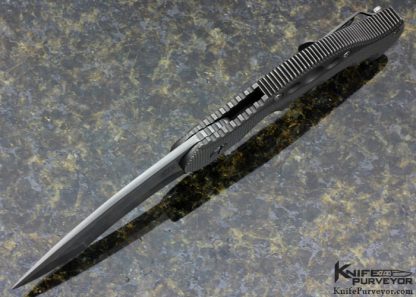 Dave Curtiss Custom Knife BMF with Machined Titanium Frame Lock - Image 5
