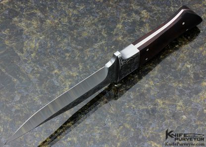 Dr. Fred Carter Custom Knife Sole Authorship Engraved - Image 5