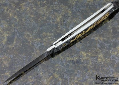 LAKE DESIGN Custom Knife Mark Waldrop Engraved - Image 8