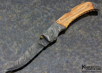 Bill King Custom Knife Giraffe Bone Folder