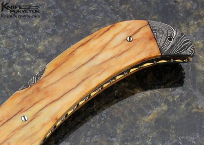 Bill King Custom Knife Giraffe Bone Folder - Image 3