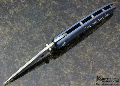 Tom Anderson Custom Knife Alien Model Mohawk Warrior Framelock - Image 6
