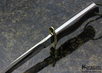 Randall Custom Knife Model #16 Green Canvas Micarta Special Fighter - Image 5