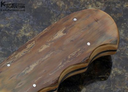 D'Holder Custom Knife Finger Grooved Drop Point Hunter - Image 3