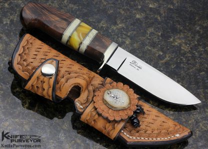 D'Holder Custom Knife Crows Beak Drop Point Hunter - Image 6