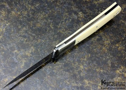 Jess Horn Custom Knife "MF" Middle Fighter Lockback - Image 9