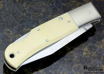 Jess Horn Custom Knife "MF" Middle Fighter Lockback - Image 7