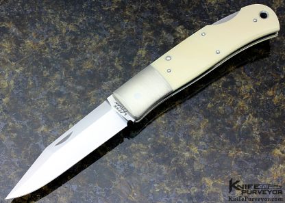 Jess Horn Custom Knife "MF" Middle Fighter Lockback