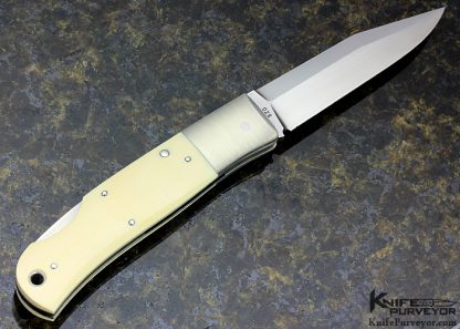 Jess Horn Custom Knife "MF" Middle Fighter Lockback - Image 4
