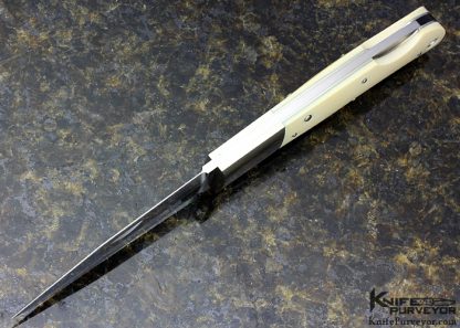 Jess Horn Custom Knife "MF" Middle Fighter Lockback - Image 8