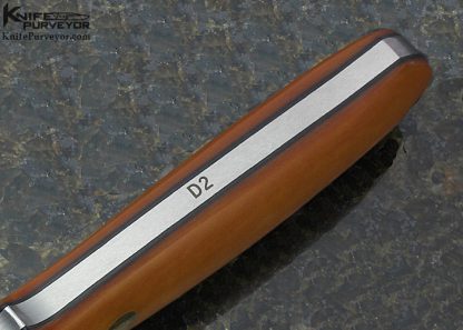 Bob Dozier Custom Knife Micarta Parking Lot Knife Model - Image 6
