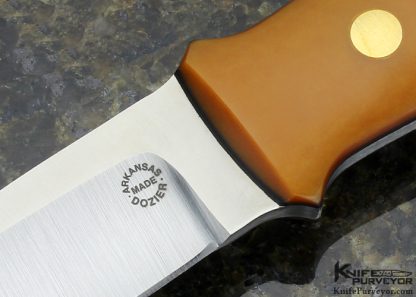 Bob Dozier Custom Knife Micarta Parking Lot Knife Model - Image 2