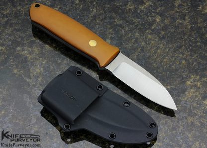 Bob Dozier Custom Knife Micarta Parking Lot Knife Model - Image 3