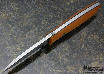 Bob Dozier Custom Knife Micarta Parking Lot Knife Model - Image 4
