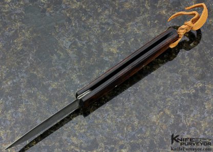Ohta Custom Knife Desert Ironwood Friction Folder - Image 5