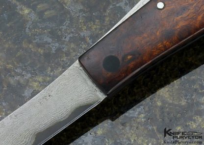Ohta Custom Knife Desert Ironwood Friction Folder - Image 2
