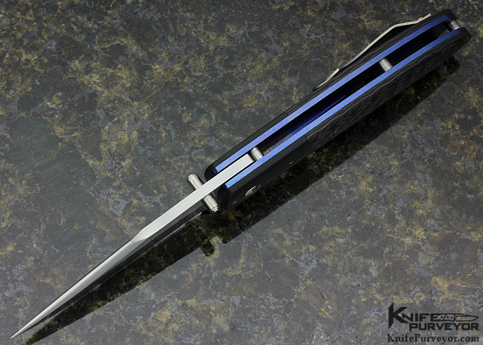 Sean O'Hare Custom Knife Carbon Fiber F2K Linerlock - Image 4